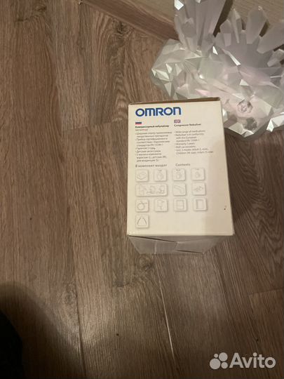 Компрессионный небулайзер omron ne-c24 kids