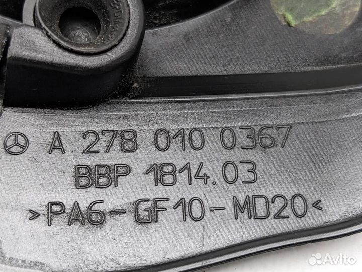 Крышка двигателя декоративная w221 S-class 278