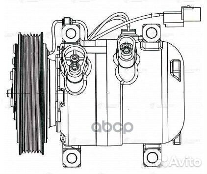 Компрессор кондиц. для а/м Nissan Almera Classi