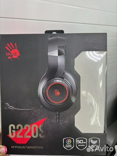 Проводная гарнитура A4Tech Bloody G220S