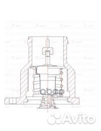 Термостат LADA kalina 04-13 LT 01195 luzar
