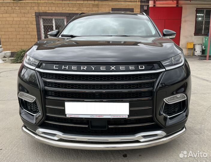 Защита бампера переднего Chery Exeed TXL 2020