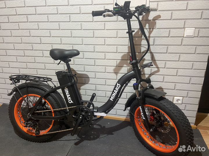 Электровелосипед новый minako f11 500w