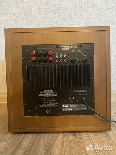 Активный сабвуфер Bowers&Wilkins B&W ASW600