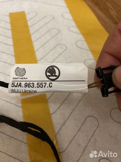 Мат обогрева сидений skoda rapid, volkswagenpoko