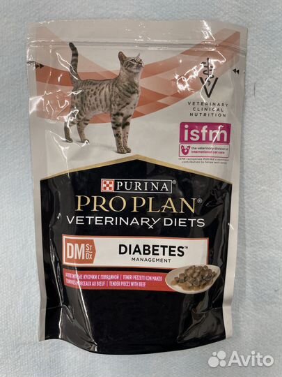 Корм для кошек Pro Plan Diabetes Management пауч