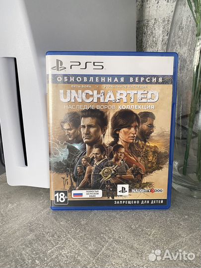 Игры на ps5 Uncharted