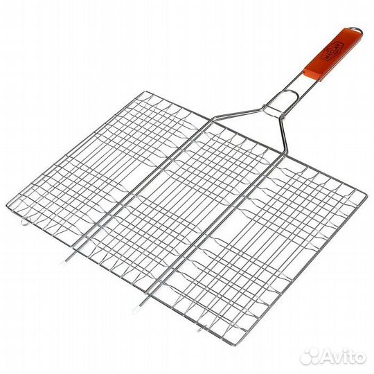 Решётка-гриль для мяса Maclay Lux, хромированная с