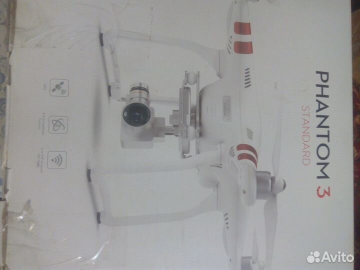 Квадрокоптер dji phantom 3 standart