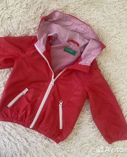 Ветровка, легкая курточка на девочку Benetton 92 р