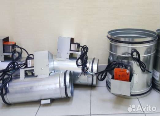 Клапан противопожарный