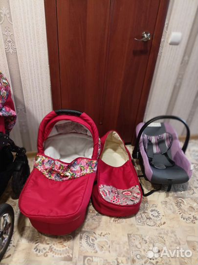Коляска + автолюлька
