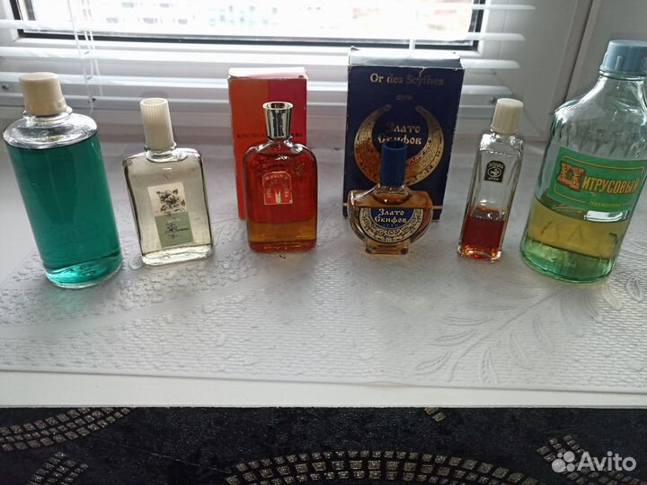 Духи и одеколоны СССР Винтаж