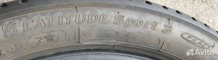 Michelin Latitude Sport 3 ZP 315/35 R20