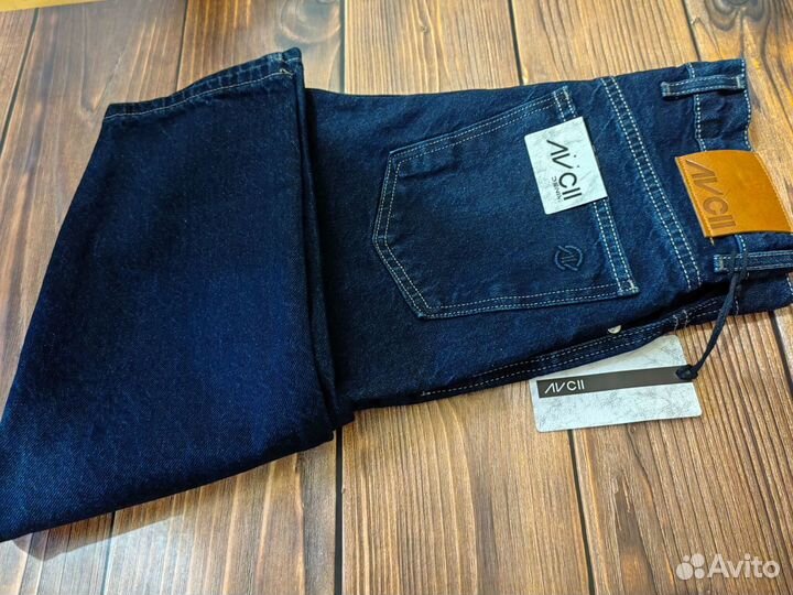 Avcii мужские джинсы темно синие все размеры