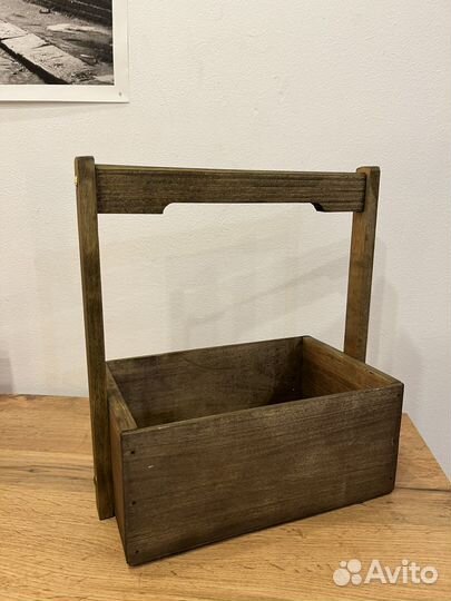 Ящик для цветов деревянный