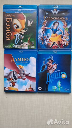 Blu ray диски (часть 4, мультфильмы)