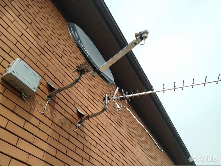 Антенна спутниковая lans