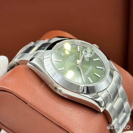 Часы Rolex DateJust green 41mm