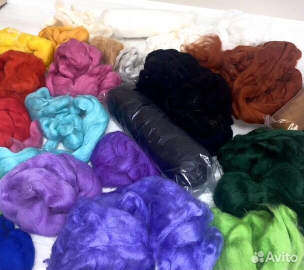 Шерсть для валяния
