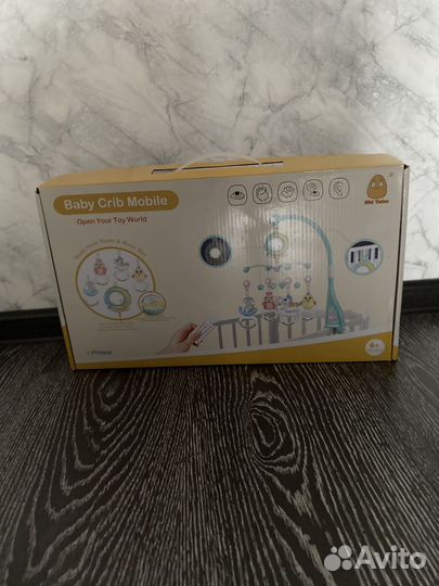 Мобиль в кроватку музыкальный