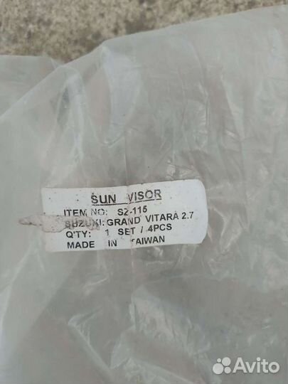 Дефлекторы окон Suzuki Grand Vitara 98-05