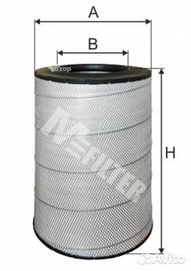 M-filter A557 Фильтр воздушный 557-313/177.6 Renau