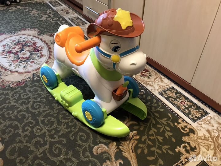 Игрушка лошадка качалка