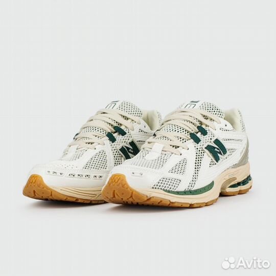 Кроссовки New Balance 1906R White Green Cream