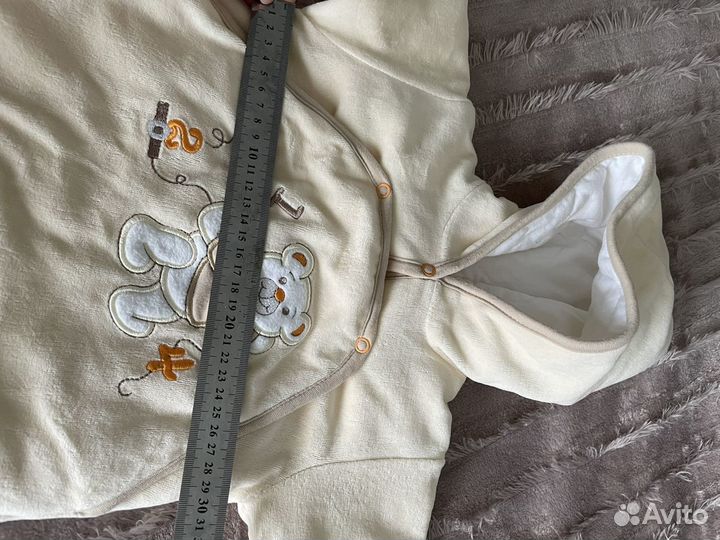 Комбинезон утепленный на рост 74