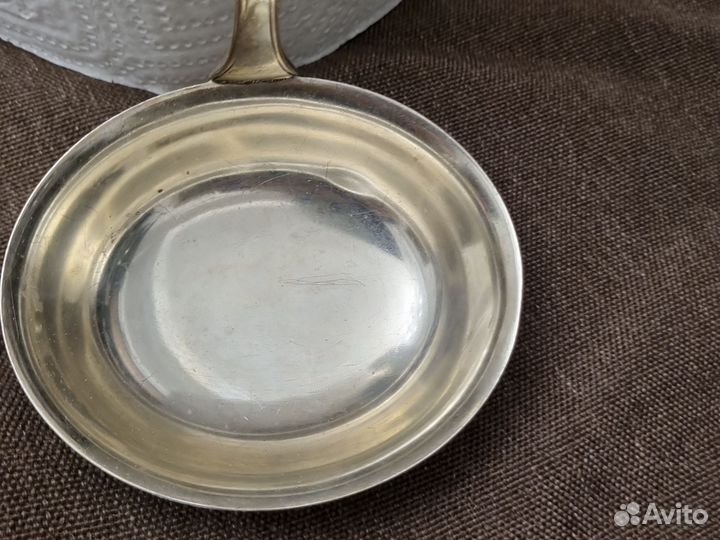 Половник,серебрение,клеймо