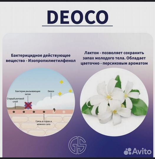 Японский дезодорант Deoco