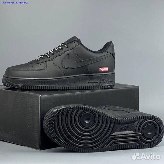Кроссовки Nike Air Force 1 Low & Supreme (Арт.28168)