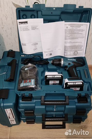 Дрель Шуруповерт Makita DF347DWE