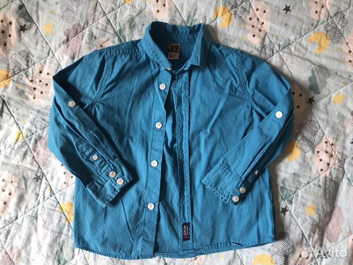 Рубашки пакетом на мальчика 98 Carters, Old Navy