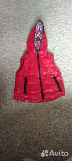 Жилетка для девочки на рост 110