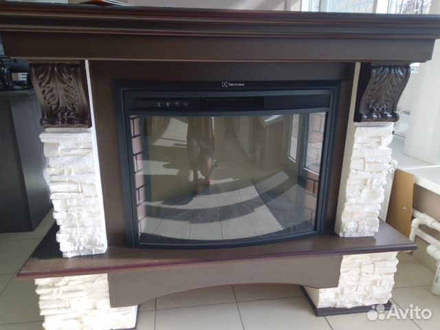 Электрокамин с порталом