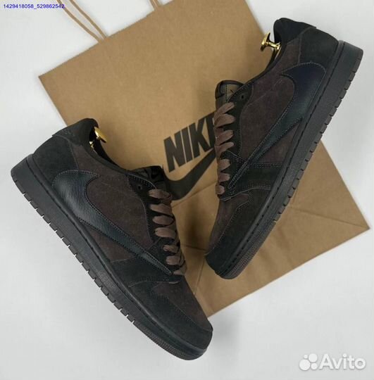 Nike Air Jordan 1 Low OG Velvet Brown (Арт.12621)