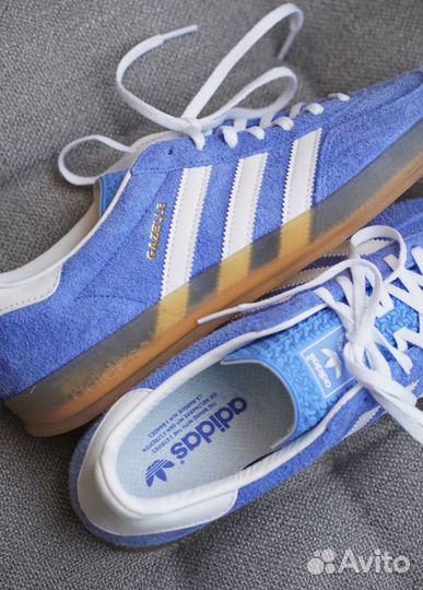 Кроссовки Adidas Gazelle indoor blue оригинал