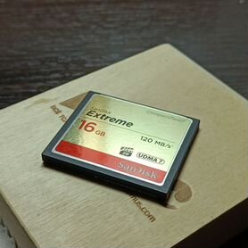 Sandisk Extreme 16Gb Compact Flash 120Mb/s