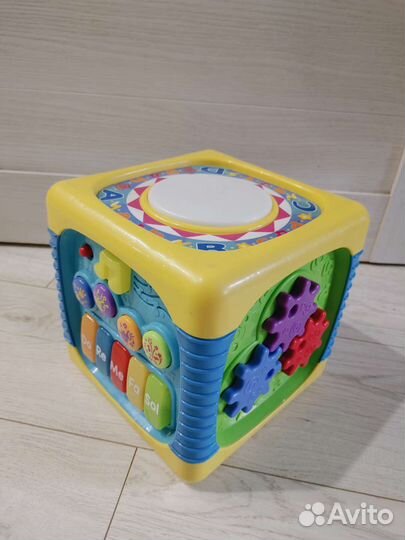 Развивающий кубик музыкальный
