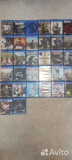 Продам диски на ps4