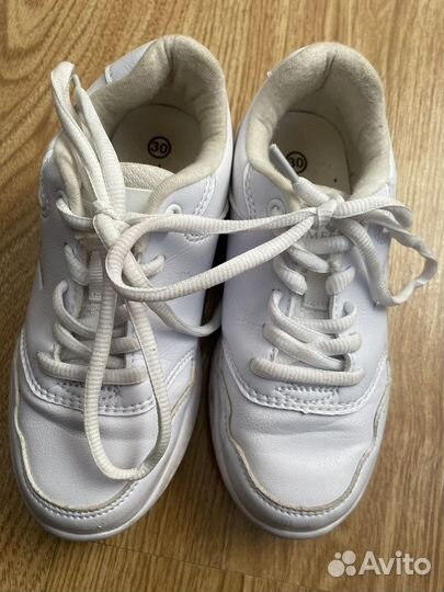 Кроссовки для девочки 30 белые
