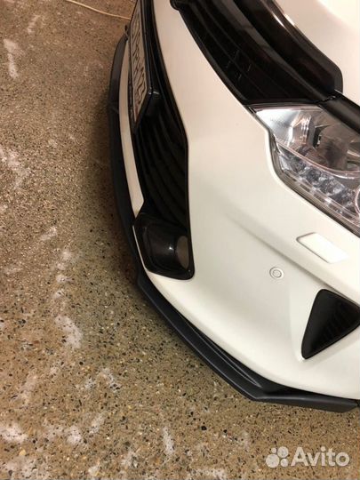 Camry 55 Сплиттер Юбка Губа Диффузор бампера H4HD3