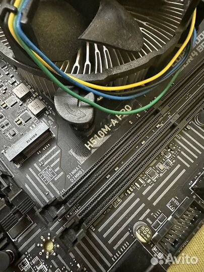 Материнская плата с процессором i3 10100f