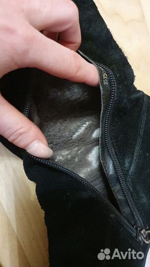 Зимние ботфорты 36 размер