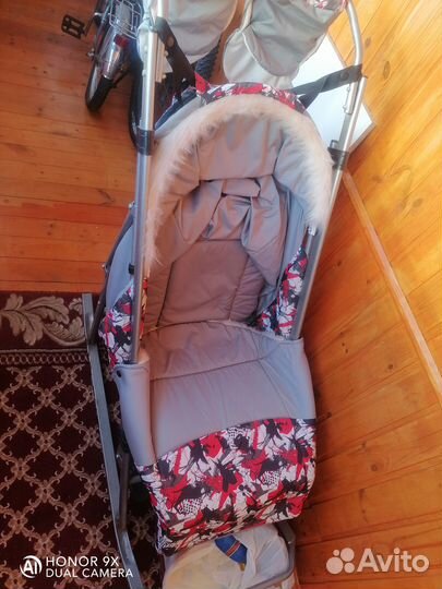 Сани коляска детские