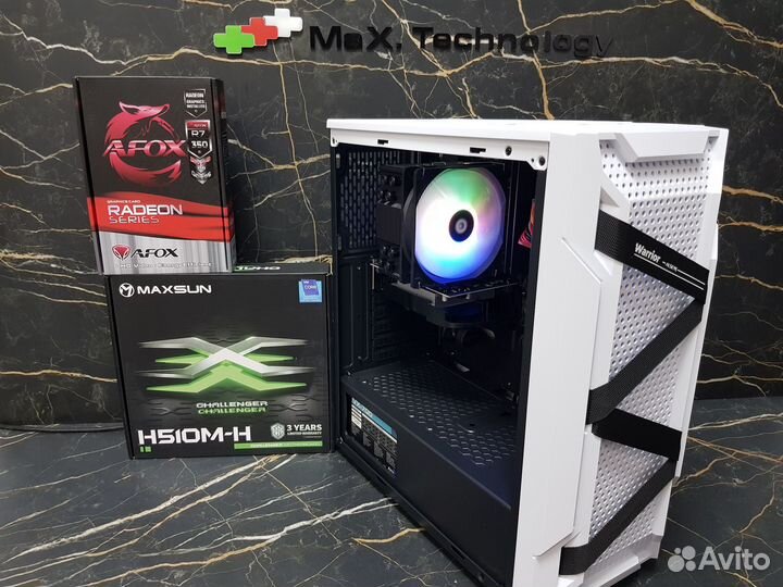 Игровой пк Intel Core i3 и R7 350 2Gb