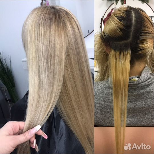 Окрашивание волос