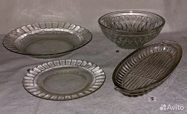 Стеклянная посуда СССР